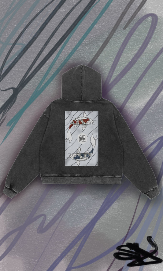 Hoodie “Pez Koi”